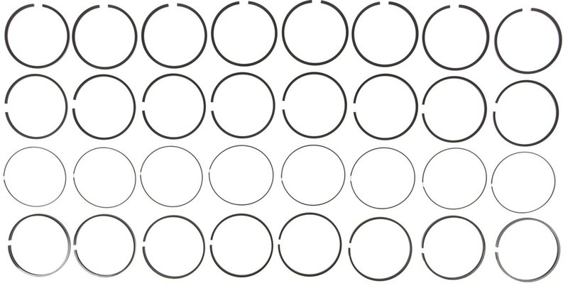 Mahle 41718.040 Engine Piston Ring Set