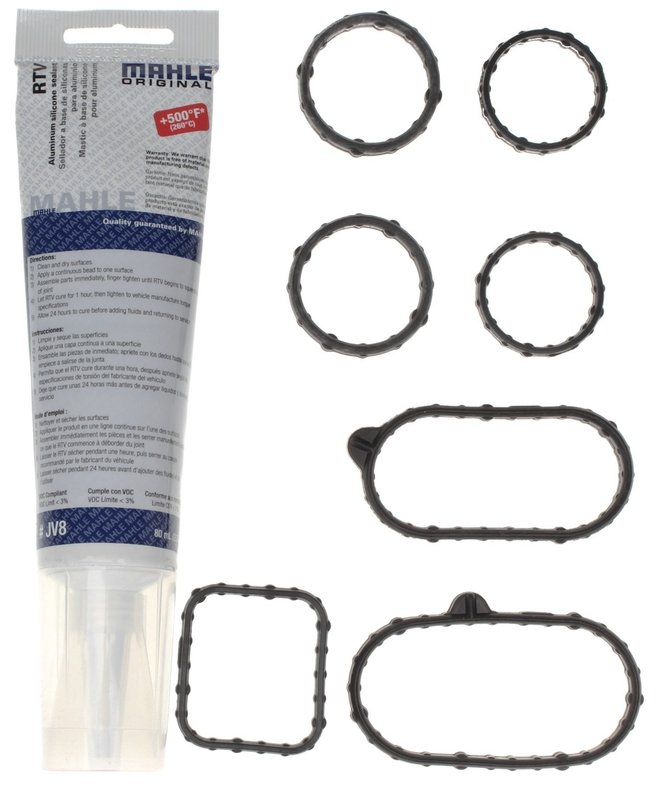 Mahle OS32478 Engine Oil Pan Gasket Set - Upper