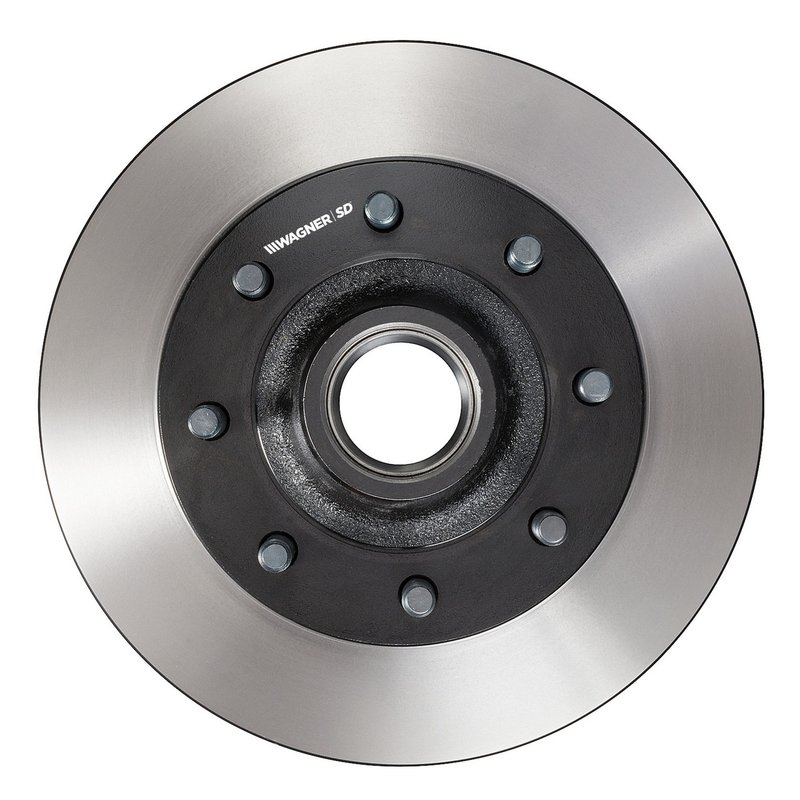 Wagner Brake DSX125477E Disc Brake Rotor and Hub Assembly - Front