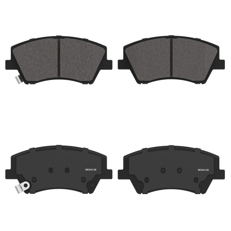 Wagner Brake EC1912 Disc Brake Pad Set - Front