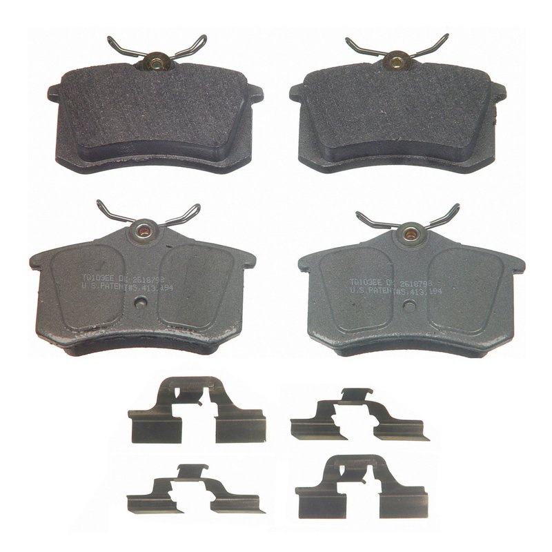 Wagner Brake MX340A Disc Brake Pad Set - Rear