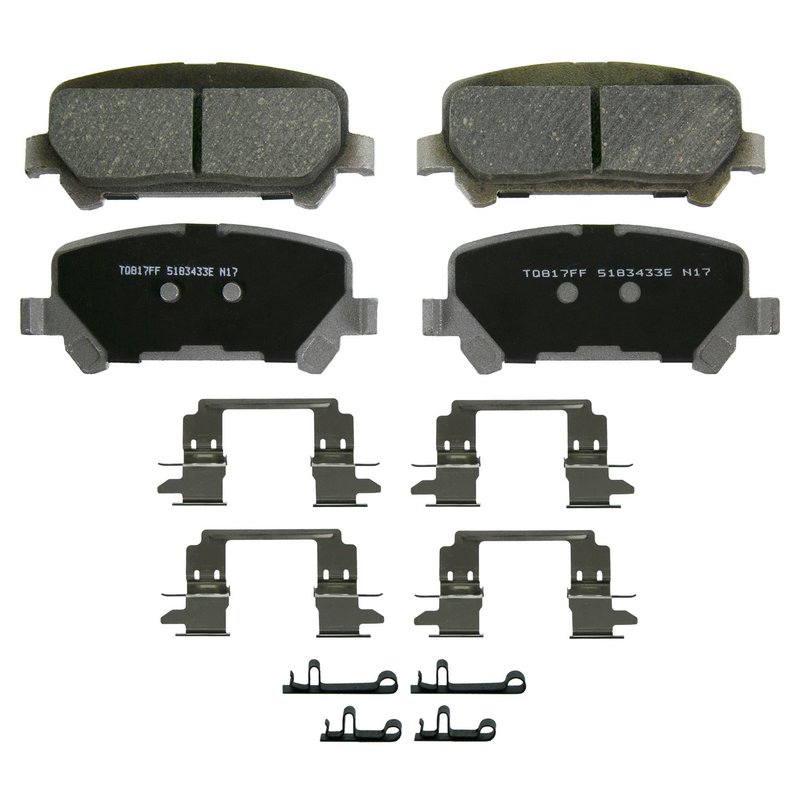 Wagner Brake QC1806 Disc Brake Pad Set - Rear