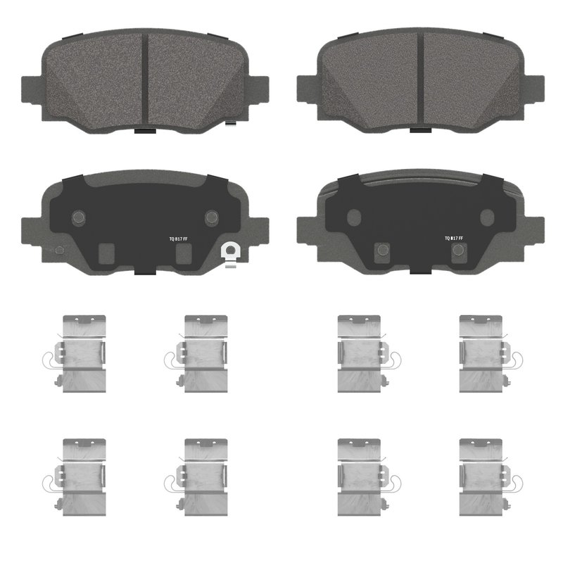 Wagner Brake QC1809 Disc Brake Pad Set - Rear