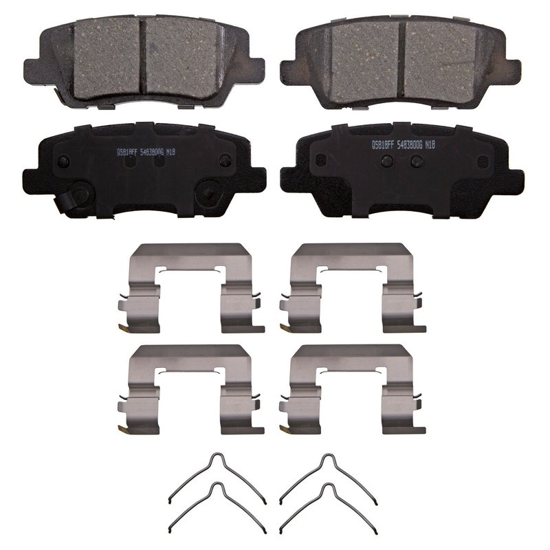Wagner Brake ZD1839 Disc Brake Pad Set - Rear