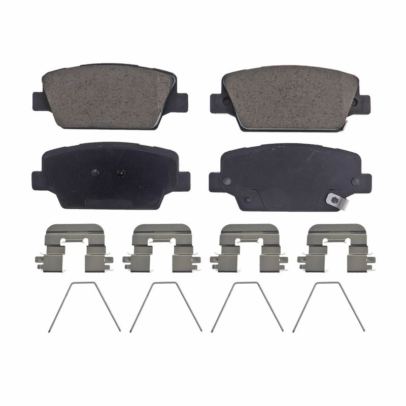 Wagner Brake ZD2050 Disc Brake Pad Set - Rear