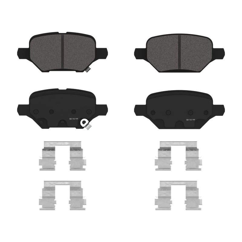 Wagner Brake ZD2168 Disc Brake Pad Set - Rear