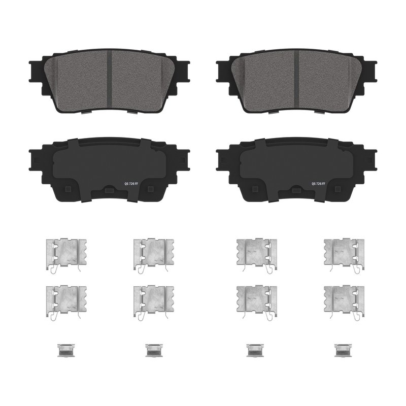 Wagner Brake ZD2200 Disc Brake Pad Set - Rear