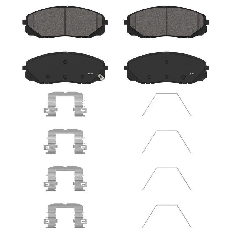 Wagner Brake ZD2408 Disc Brake Pad Set - Front