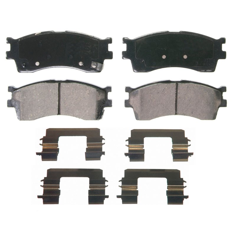 Wagner Brake ZD889 Disc Brake Pad Set - Front