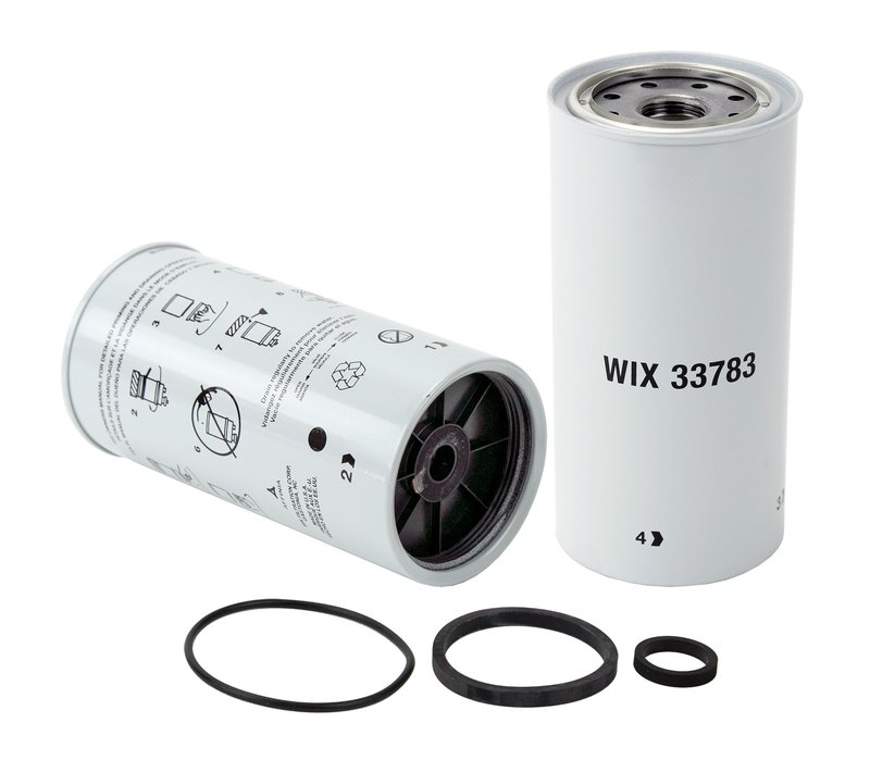 Wix 33783 Fuel Water Separator Filter - Auxiliary