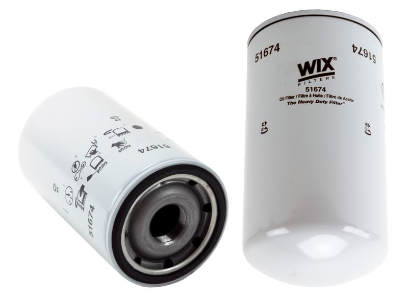 Wix 51674 Engine Oil Filter - Full-Flow/By-Pass