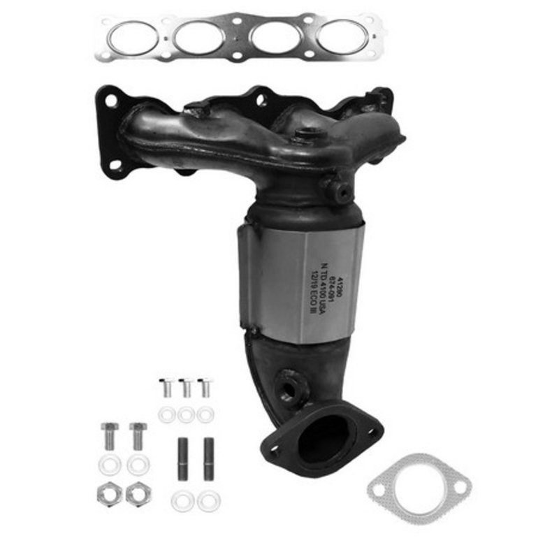 Walker 14735 Catalytic Converter with Integrated Exhaust Manifold - Front