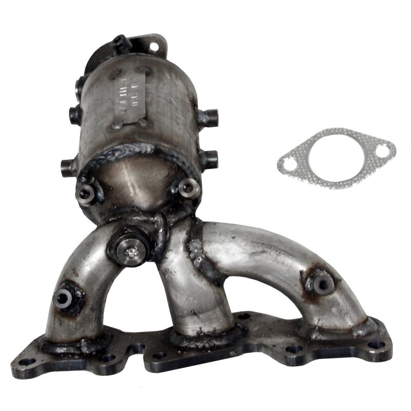 Walker 16497 Catalytic Converter with Integrated Exhaust Manifold - Front Right