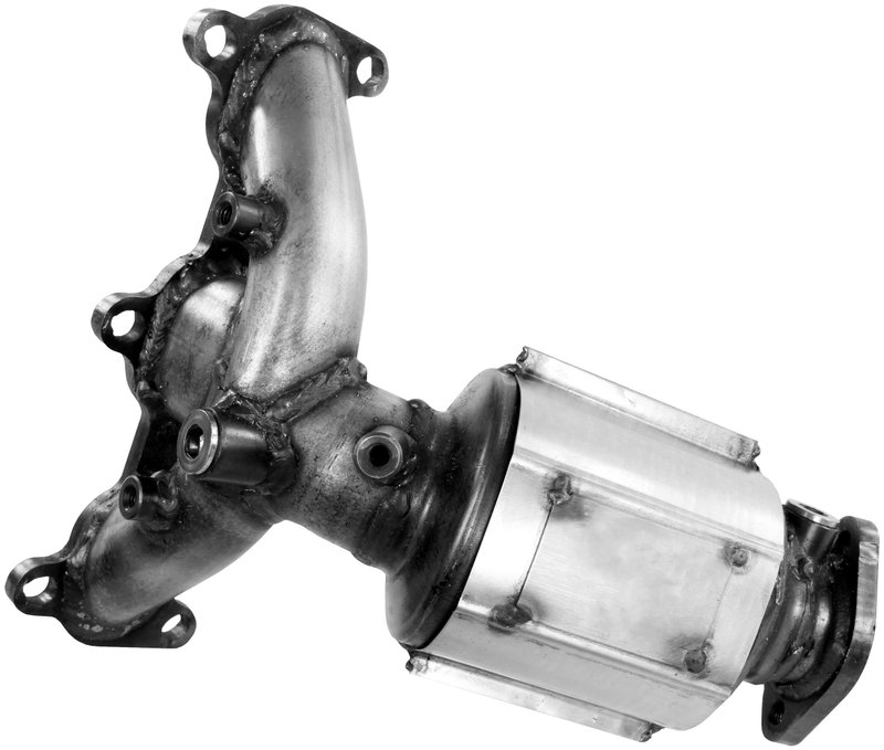 Walker 16596 Catalytic Converter with Integrated Exhaust Manifold - Rear