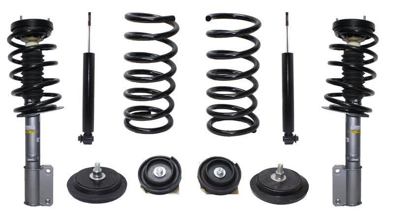 Westar CK-7855WS Air Spring to Coil Spring Conversion Kit - Front and Rear