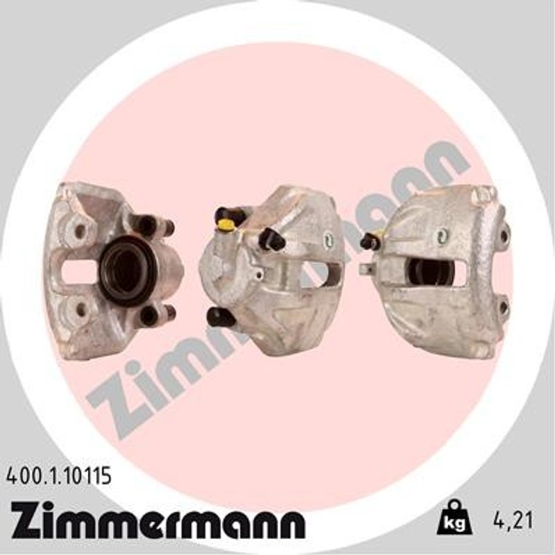 Zimmermann 400.3670.20 Disc Brake Rotor - Front