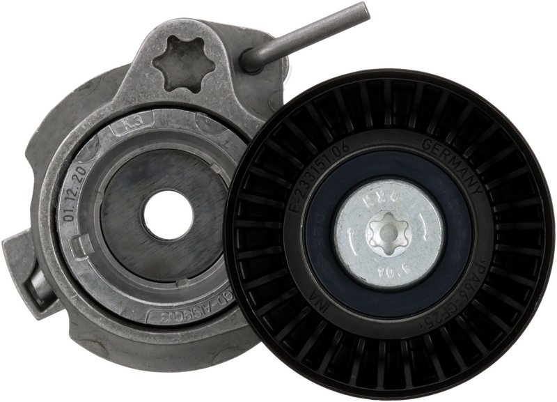 Gates 39148 Accessory Drive Belt Tensioner Assembly - Alternator and Water Pump, Alternator or  Power Steering and Water Pump