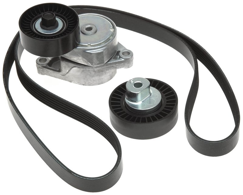 Gates 90K-38201 Serpentine Belt Drive Component Kit - Alternator or  Water Pump and Power Steering