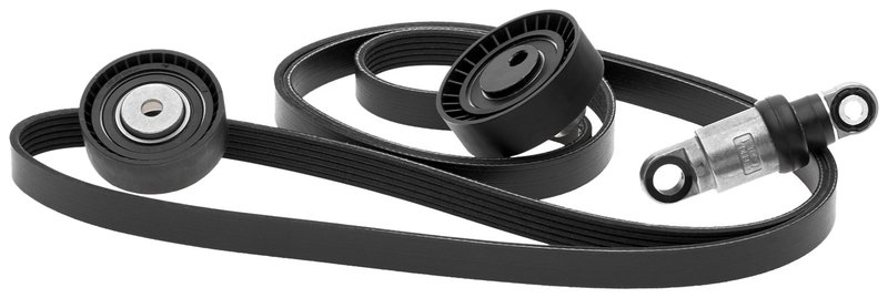 Gates 90K-38221 Serpentine Belt Drive Component Kit - Alternator or  Water Pump and Power Steering