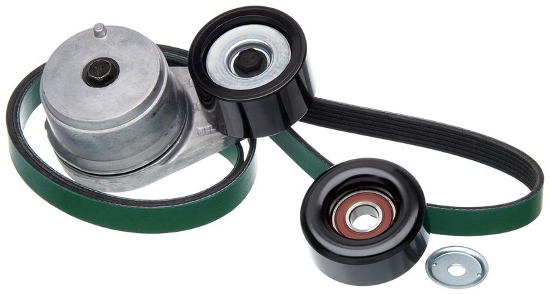 Gates 90K-38505HDB Serpentine Belt Drive Component Kit - Air Conditioning