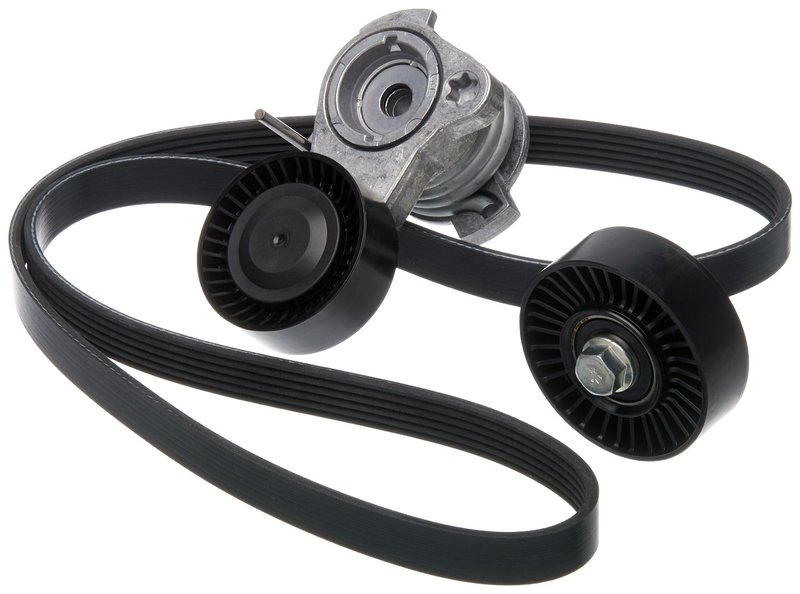 Gates 90K-39112 Serpentine Belt Drive Component Kit - Alternator or  Water Pump and Power Steering