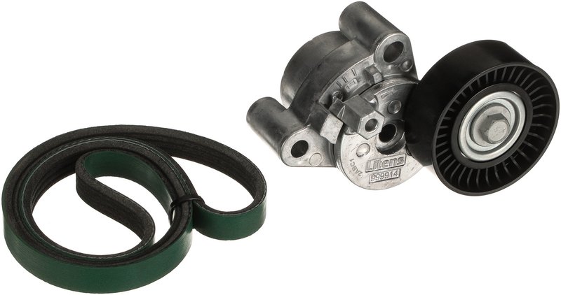 Gates 90K-39456A Serpentine Belt Drive Component Kit - Air Conditioning and Power Steering